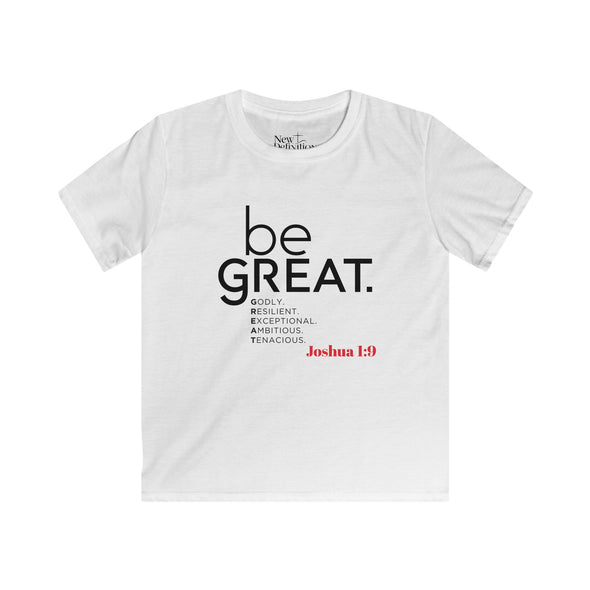 "Be Great" Kids Tee
