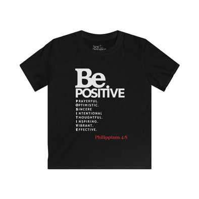 "Be Positive" Kids Tee